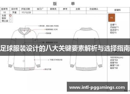 足球服装设计的八大关键要素解析与选择指南