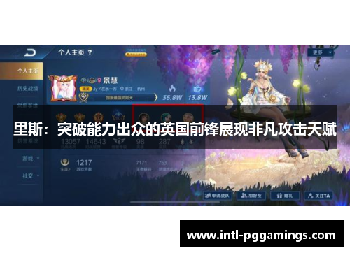 里斯：突破能力出众的英国前锋展现非凡攻击天赋